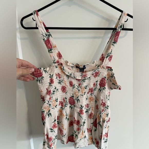 Medium American Eagle Floral Tank Top - Picture 2 of 4
